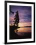 Sunrise, Yellowstone Lake, Yellowstone National Park, Wyoming-Geoff Renner-Framed Photographic Print