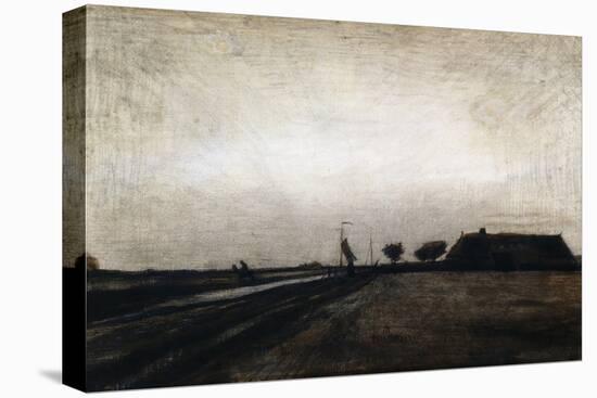Sunrise-Vincent van Gogh-Stretched Canvas