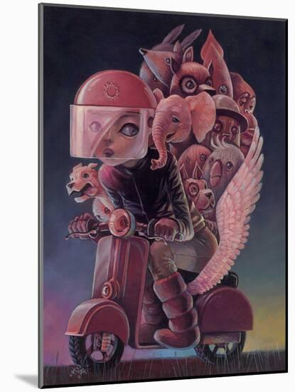 Sunrise-Aaron Jasinski-Mounted Art Print