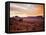 Sunrises in the Moab Desert - Viewed from the Fisher Towers - Moab, Utah-Dan Holz-Framed Stretched Canvas