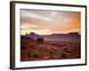 Sunrises in the Moab Desert - Viewed from the Fisher Towers - Moab, Utah-Dan Holz-Framed Photographic Print