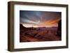 Sunrises in the Moab Desert - Viewed from the Fisher Towers - Moab, Utah-Dan Holz-Framed Photographic Print