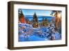 Sunrises Over Lake Tahoe CA-null-Framed Art Print