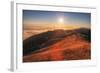 Sunscape Above the Fog at Mount Tamalpais-null-Framed Photographic Print