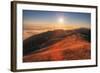 Sunscape Above the Fog at Mount Tamalpais-null-Framed Photographic Print