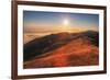 Sunscape Above the Fog at Mount Tamalpais-null-Framed Photographic Print