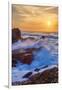 Sunscape Splash at Montaña de Oro State Park-null-Framed Photographic Print