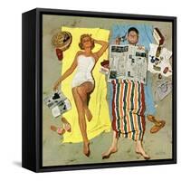 "Sunscreen?", August 16, 1958-Kurt Ard-Framed Stretched Canvas