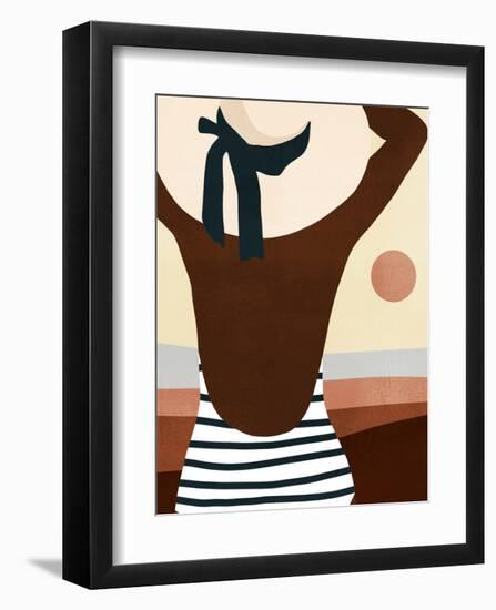 Sunseeker Bathers I-Victoria Borges-Framed Art Print