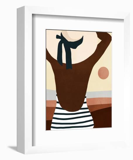 Sunseeker Bathers I-Victoria Borges-Framed Art Print