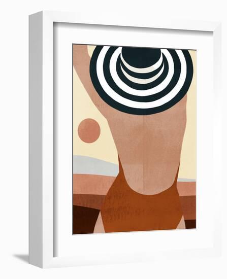 Sunseeker Bathers II-Victoria Borges-Framed Art Print