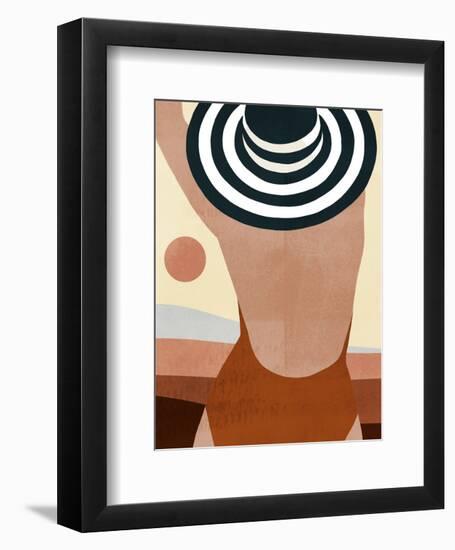 Sunseeker Bathers II-Victoria Borges-Framed Art Print