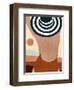 Sunseeker Bathers II-Victoria Borges-Framed Art Print