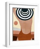 Sunseeker Bathers II-Victoria Borges-Framed Art Print