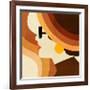 Sunseeker Portrait I-Victoria Borges-Framed Art Print