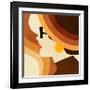 Sunseeker Portrait I-Victoria Borges-Framed Art Print