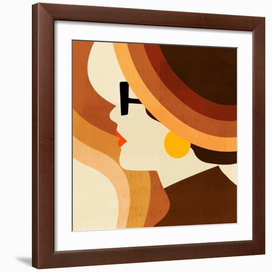 Sunseeker Portrait I-Victoria Borges-Framed Art Print