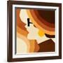 Sunseeker Portrait I-Victoria Borges-Framed Art Print