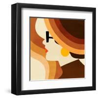 Sunseeker Portrait I-Victoria Borges-Framed Art Print