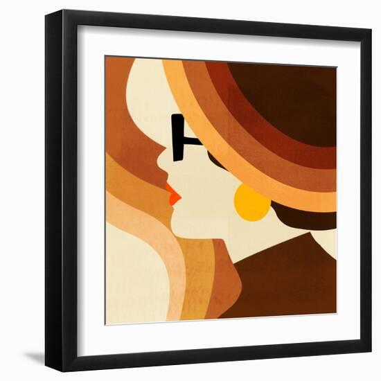 Sunseeker Portrait I-Victoria Borges-Framed Art Print