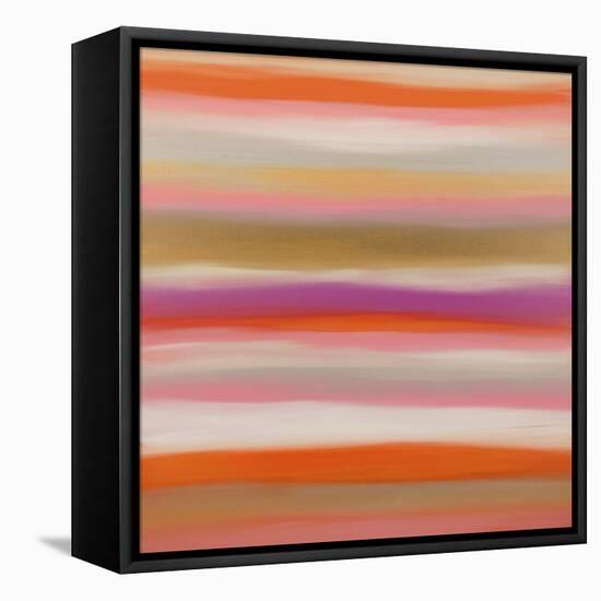 Sunset 10-Hilary Winfield-Framed Stretched Canvas