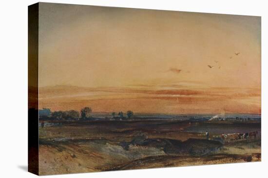 Sunset, 1826-Richard Parkes Bonington-Stretched Canvas