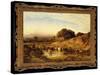 Sunset, 1860-John Linnell-Stretched Canvas