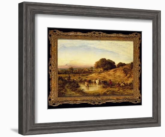 Sunset, 1860-John Linnell-Framed Giclee Print