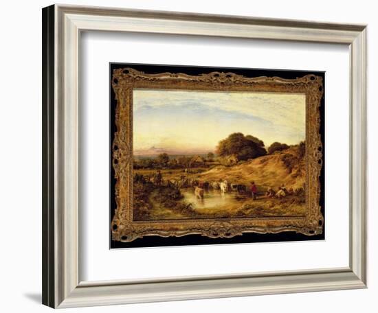 Sunset, 1860-John Linnell-Framed Giclee Print