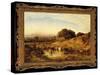 Sunset, 1860-John Linnell-Stretched Canvas
