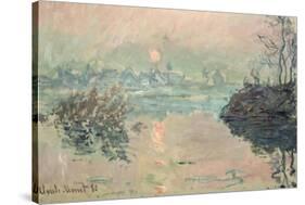 Sunset, 1880-Claude Monet-Stretched Canvas