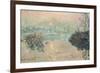 Sunset, 1880-Claude Monet-Framed Premium Giclee Print