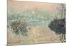 Sunset, 1880-Claude Monet-Mounted Premium Giclee Print