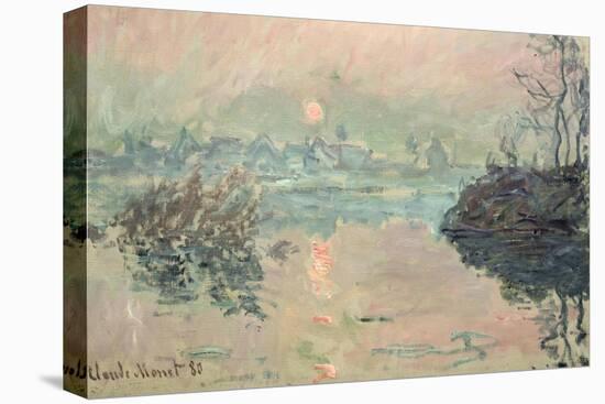 Sunset, 1880-Claude Monet-Stretched Canvas