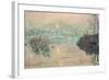 Sunset, 1880-Claude Monet-Framed Giclee Print