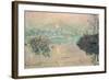 Sunset, 1880-Claude Monet-Framed Giclee Print