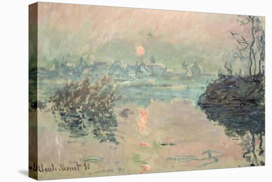 Sunset, 1880-Claude Monet-Stretched Canvas