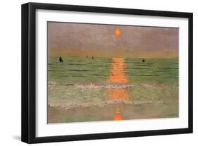 Sunset, 1913-Félix Vallotton-Framed Giclee Print