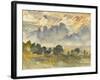 Sunset, 1915-Philip Wilson Steer-Framed Giclee Print