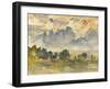 Sunset, 1915-Philip Wilson Steer-Framed Giclee Print