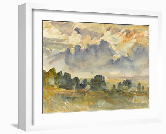 Sunset, 1915-Philip Wilson Steer-Framed Giclee Print