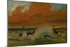 Sunset, 1916 (Oil on Paper Mounted on Board)-Louis Michel Eilshemius-Mounted Giclee Print