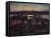 Sunset, 1928-Aristarkh Vasilyevich Lentulov-Framed Stretched Canvas