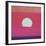 Sunset, 1972 (fuchsia)-Andy Warhol-Framed Art Print