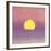 Sunset, 1972 (lavender)-Andy Warhol-Framed Art Print