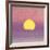 Sunset, 1972 (lavender)-Andy Warhol-Framed Art Print