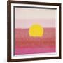 Sunset, 1972 (pink)-Andy Warhol-Framed Art Print