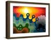 Sunset, 1985-Emil Parrag-Framed Giclee Print