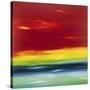 Sunset 1-Hilary Winfield-Stretched Canvas