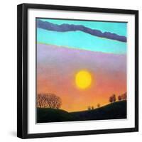 Sunset, 2003-Ann Brain-Framed Giclee Print